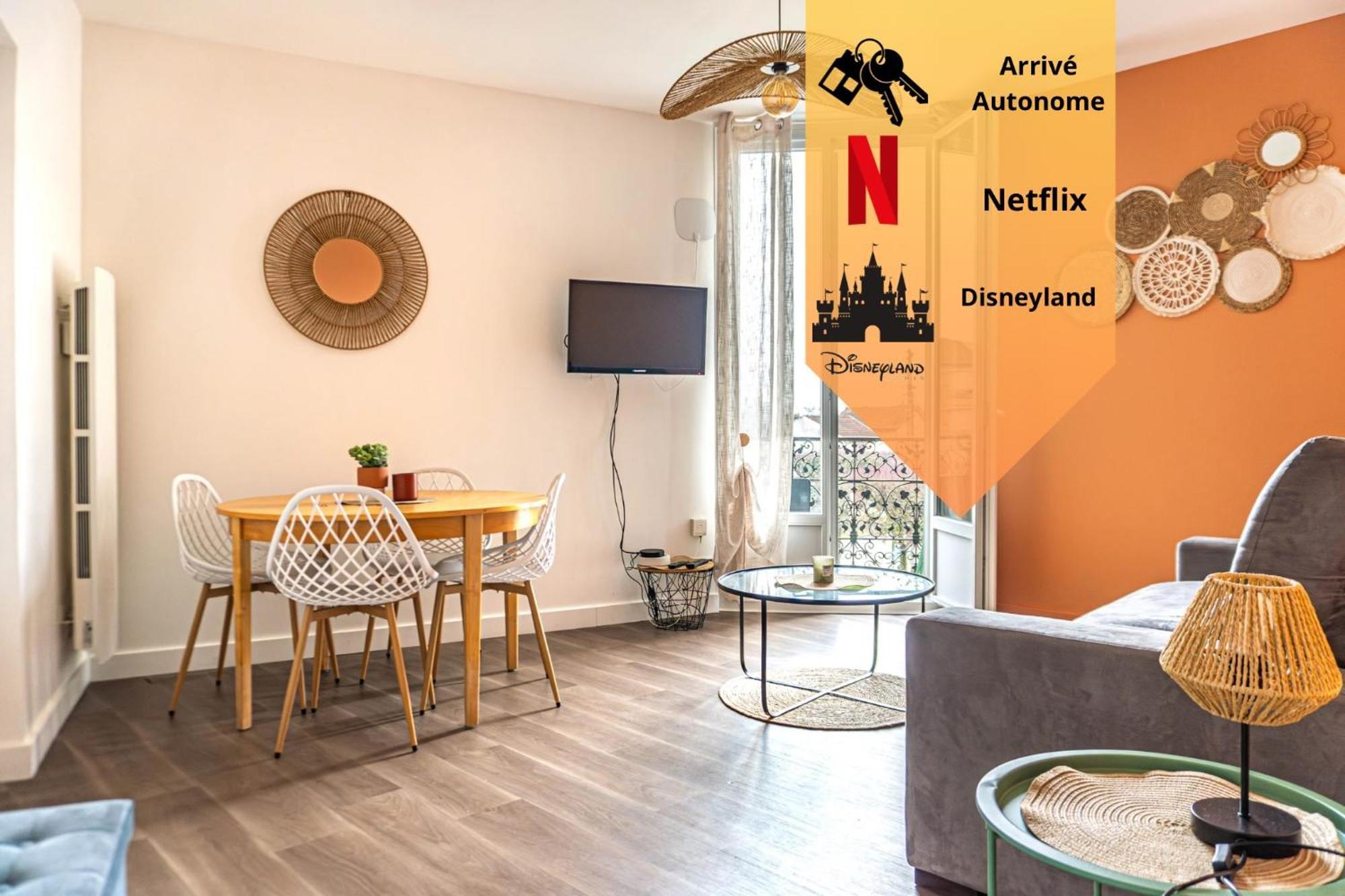 Appartement Elegant Proche De Disneyland Paris Vaires-sur-Marne Экстерьер фото